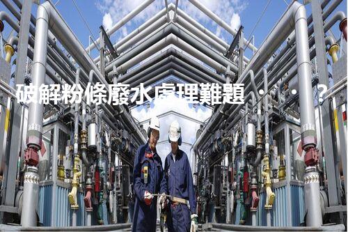 破解粉條廢水處理難題？資源化利用之路又在何方！